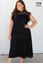 Immagine di PLUS SIZE LACE BODICE PLEATED DRESS